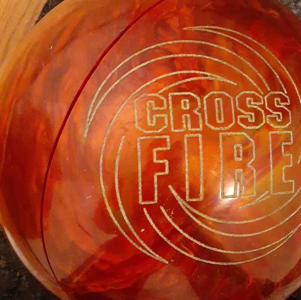 Cross fire bowling ball,bag,towel,shoes,easy slide